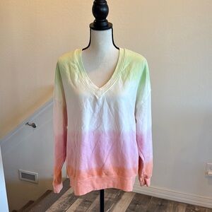 ELECTRIC & ROSE RAINBOW SHERBET SWEATSHIRT